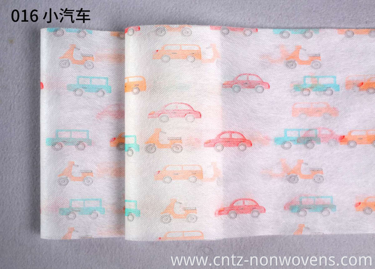 Colourful Printed PP Non-woven Fabric